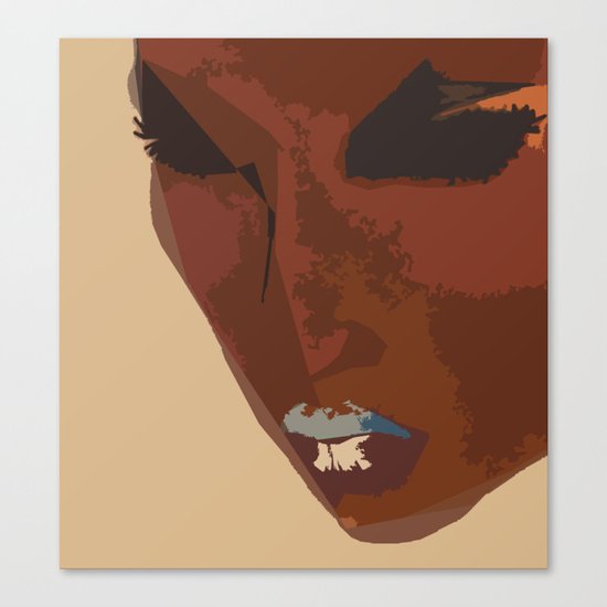 Face Canvas Print