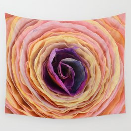 Blush Me Not Rose  Wall Tapestry