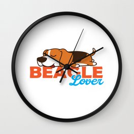 Beagle Lover Wall Clock