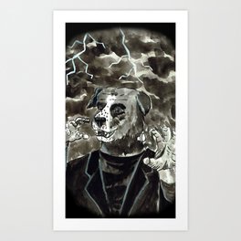 Franken-Dog Art Print