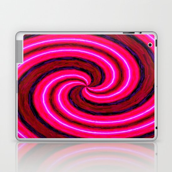 Abstract Pink Modern Laptop & iPad Skin