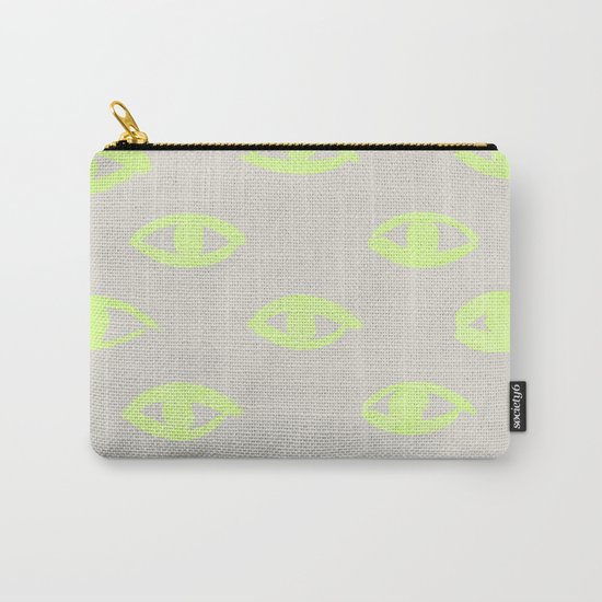 natural neon (eyes) Carry-All Pouch