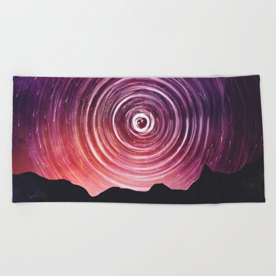 Follow the stars II Beach Towel
