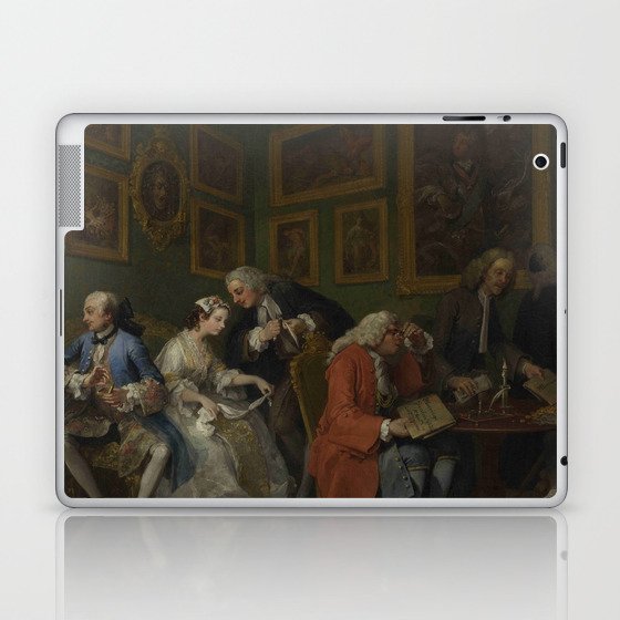 William Hogarth, Marriage a la mode 1 Laptop & iPad Skin
