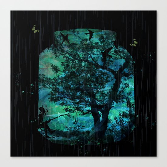 Bottled Magic Canvas Print