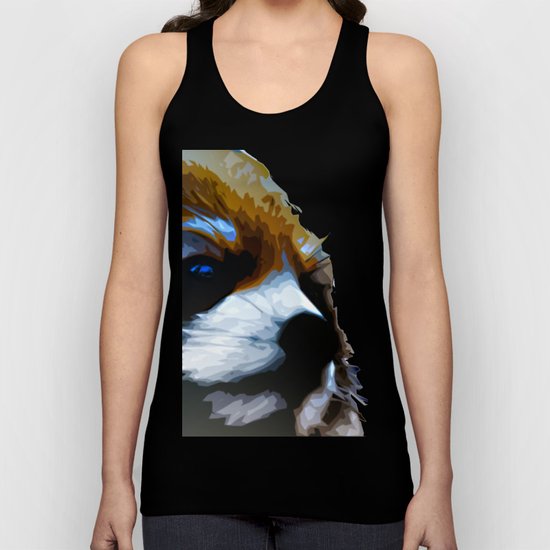 Red Panda Unisex Tank Top
