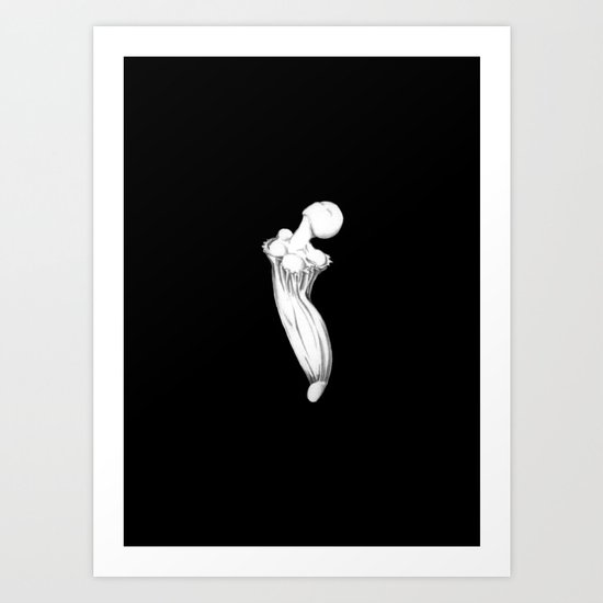 Petunia Bud Art Print