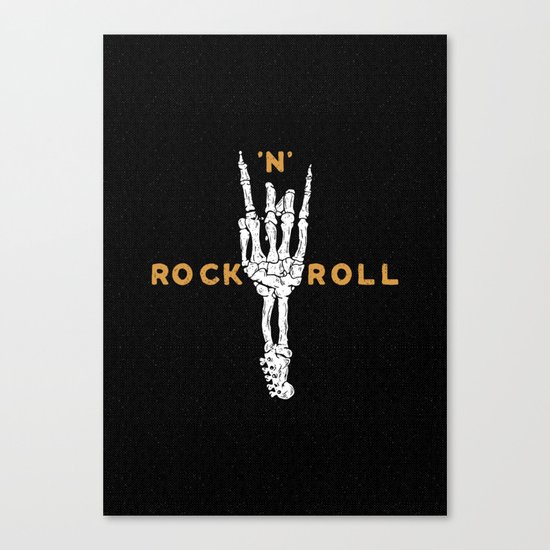 Rock'n Roll Canvas Print
