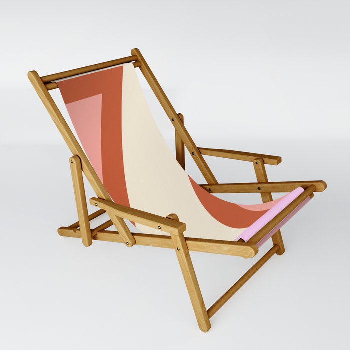 Passion Fruit, Chic Vintage (Pastel Palette) Sling Chair
