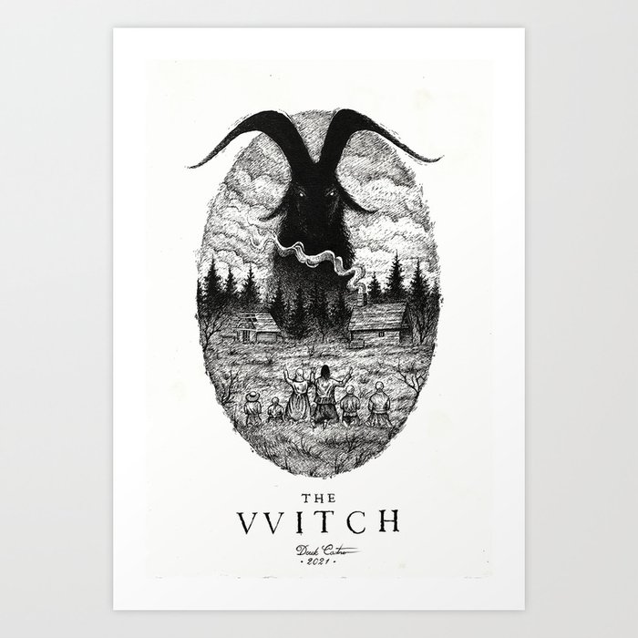 The VVitch (Black Phillip) Art Print