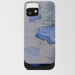 Mission Blue Butterfly iPhone Card Case