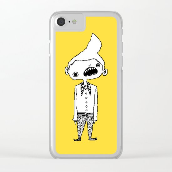 The Man Who Knew Too Much Went Mad ( HQ pixel ) Clear iPhone Case