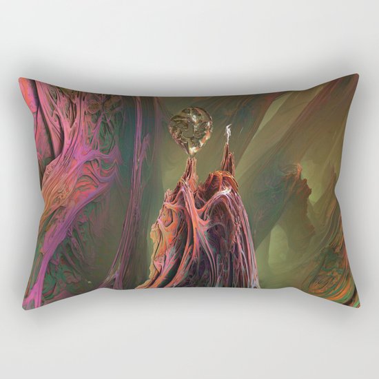 Gliding Across Dimensions Rectangular Pillow