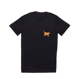 Orange Cat T Shirt