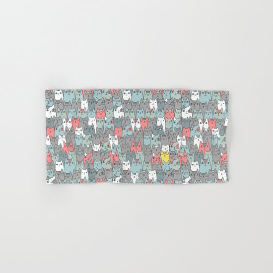 Cats family Hand & Bath Towel