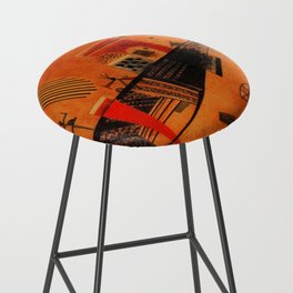 Wassily Kandinsky | Abstract Art Bar Stool