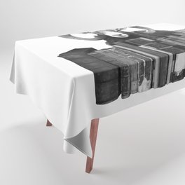 Aries - old Books Journalist Library Tablecloth