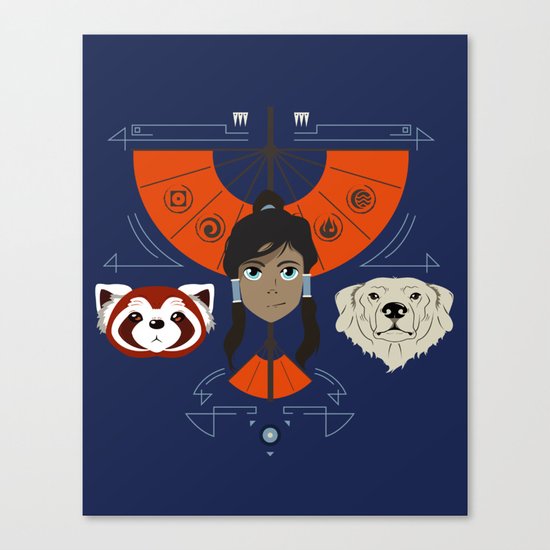 Spirited Avatar Canvas Print
