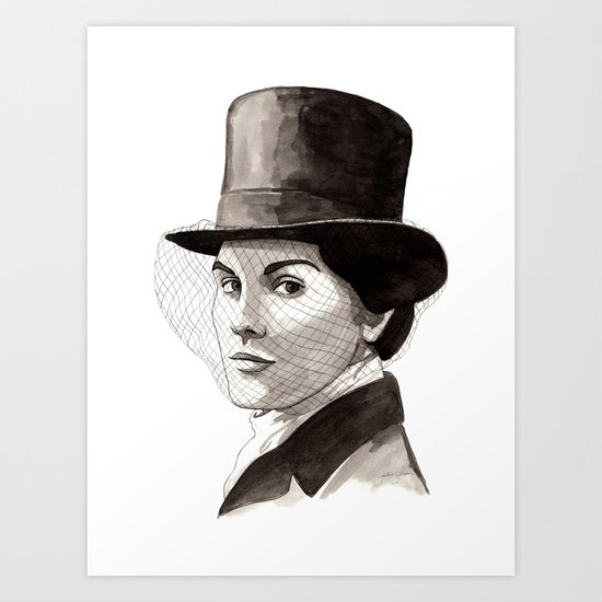Lady Mary Art Print