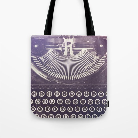 Typewriter Tote Bag