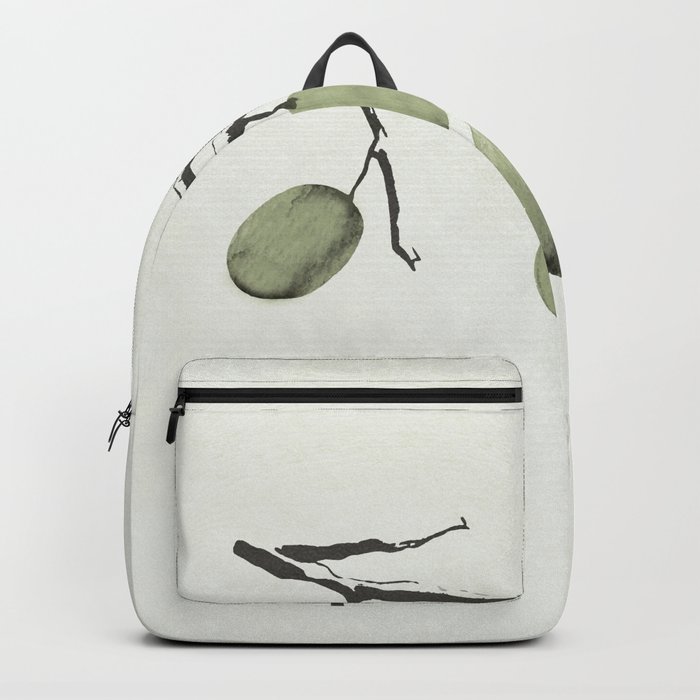 Viridescent fruits on the branch Backpack