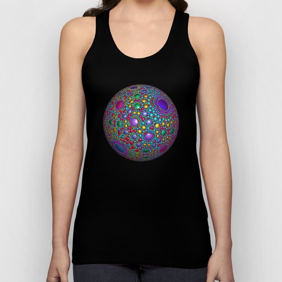 Colored balls Unisex Tank Top
