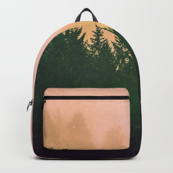 Cascadia Green Trees and Sunset Backpack