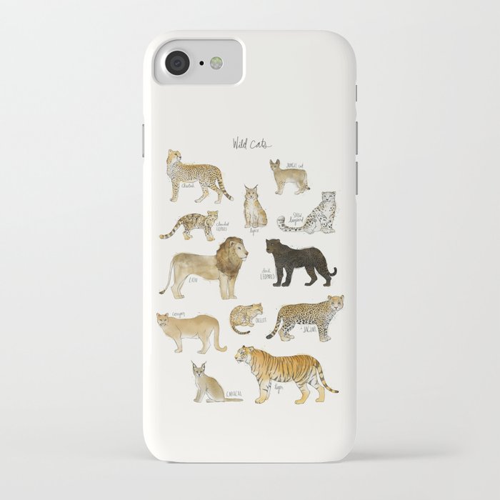 Wild Cats iPhone Case