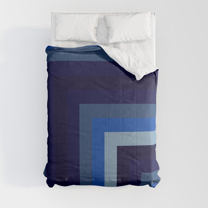 Blue Number 1 Comforter