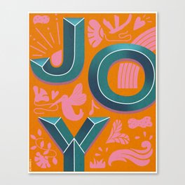Joy Canvas Print