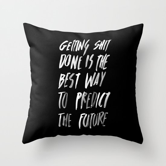 PREDICT Throw Pillow