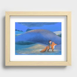 A Boy and His Fox Recessed Framed Print