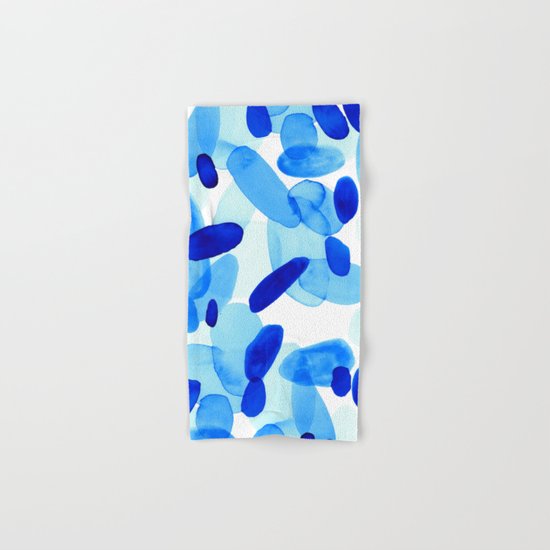 Beach Glass Blue Hand & Bath Towel