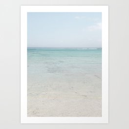 Turquoise Blue Ocean View Picture | Summer Island Holiday Art Print | Bali Travel Photography Art Print