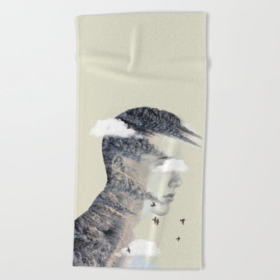 Natures spike Beach Towel