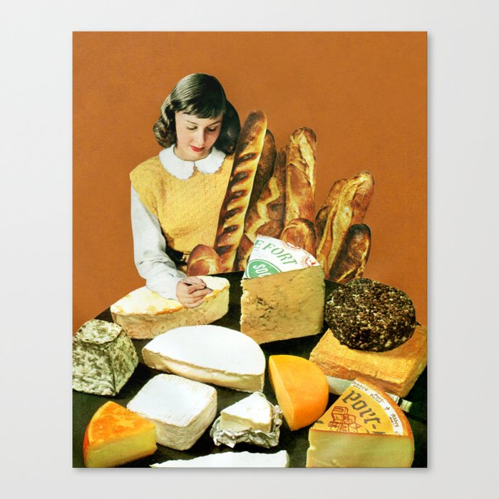 Cheese Board Canvas Print