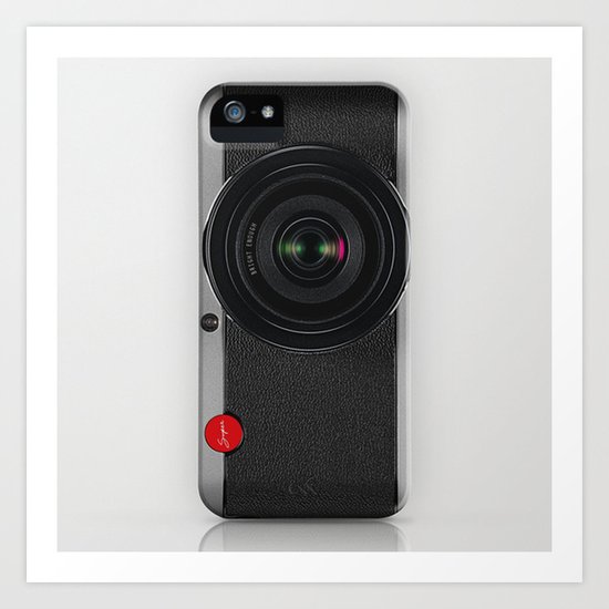 Camera Art Print