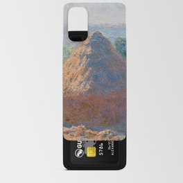 Claude Monet - Haystacks, end of Summer Android Card Case