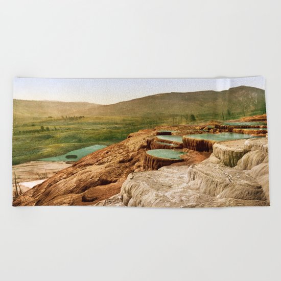 Mountains Beach Towel