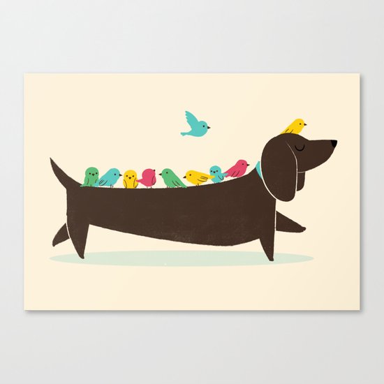 Bird Dog Canvas Print