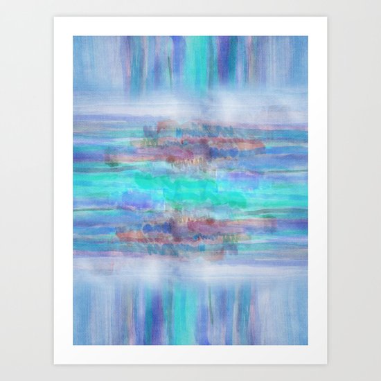 Watercolor/Abstract 1 Art Print