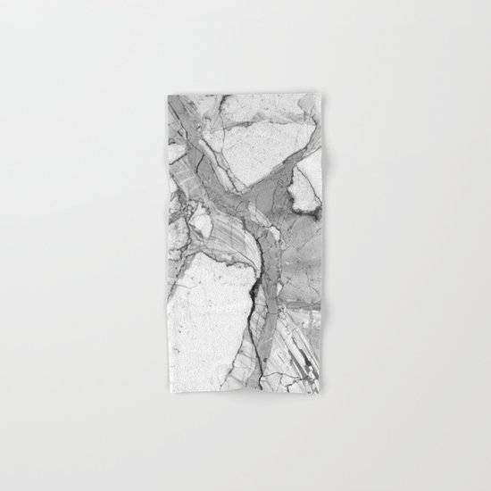 Grey marble Hand & Bath Towel