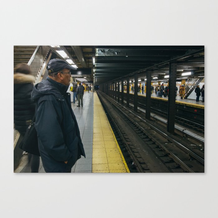 Subway, 2014 Canvas Print