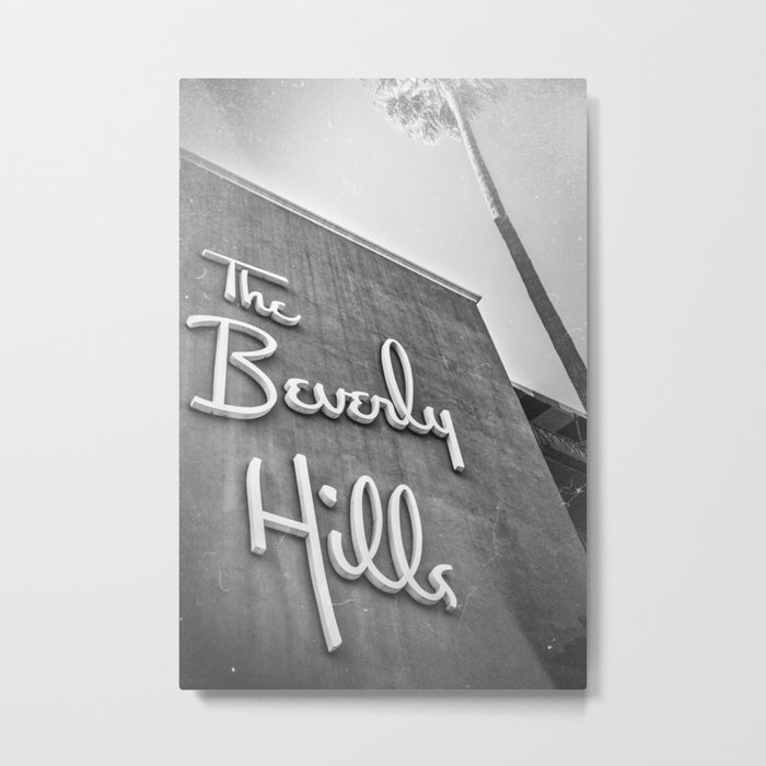 The Beverly Hills Hotel Metal Print