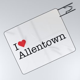 I Heart Allentown, PA Picnic Blanket