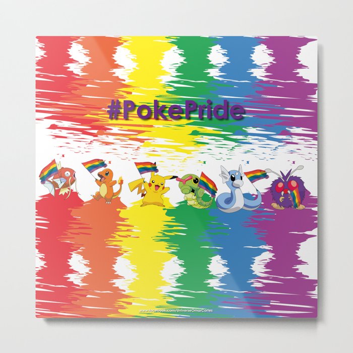 Pride pokemoncover  Metal Print