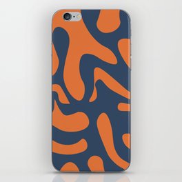 Midcentury Abstract Art - Sandy Tan and Middle Yellow Red iPhone Skin