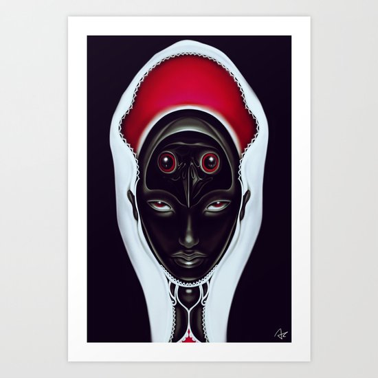 Au contraire Art Print