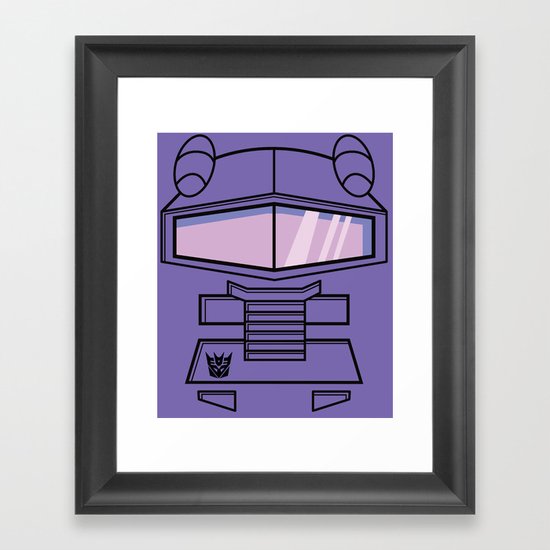 Transformers - Shockwave Framed Art Print