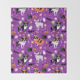 Bostonterrier Throw Blankets For Any Room Or Decor Style Society6